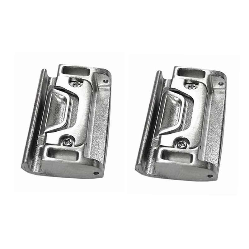 Killer Deals 20mm Steel Adapter Connectors for Garmin Fenix 5S- Silver