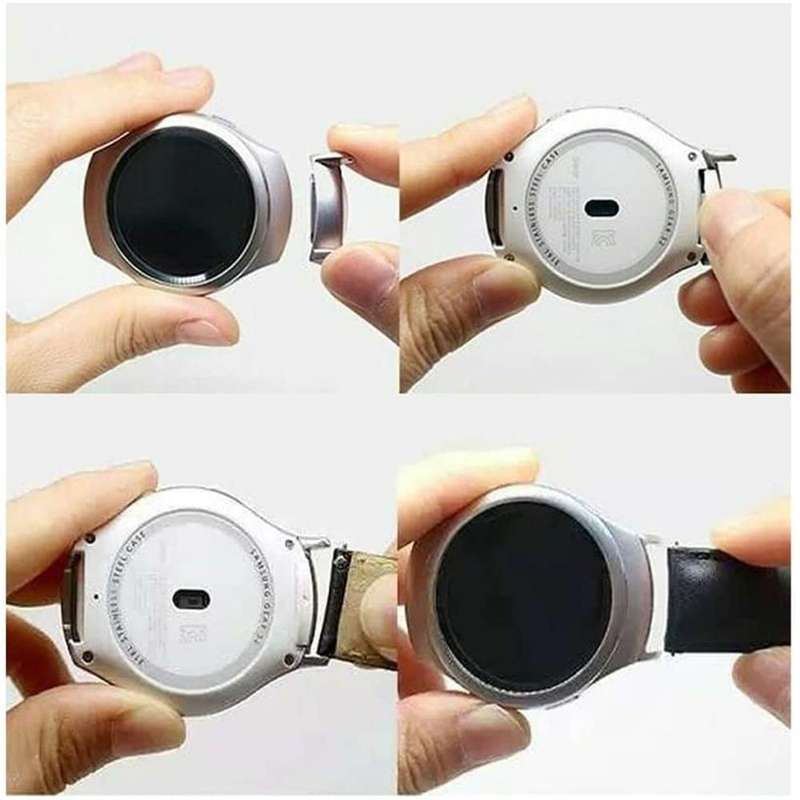 Killer Deals 20mm Samsung Gear S2 steel adapter connectors - Rose gold