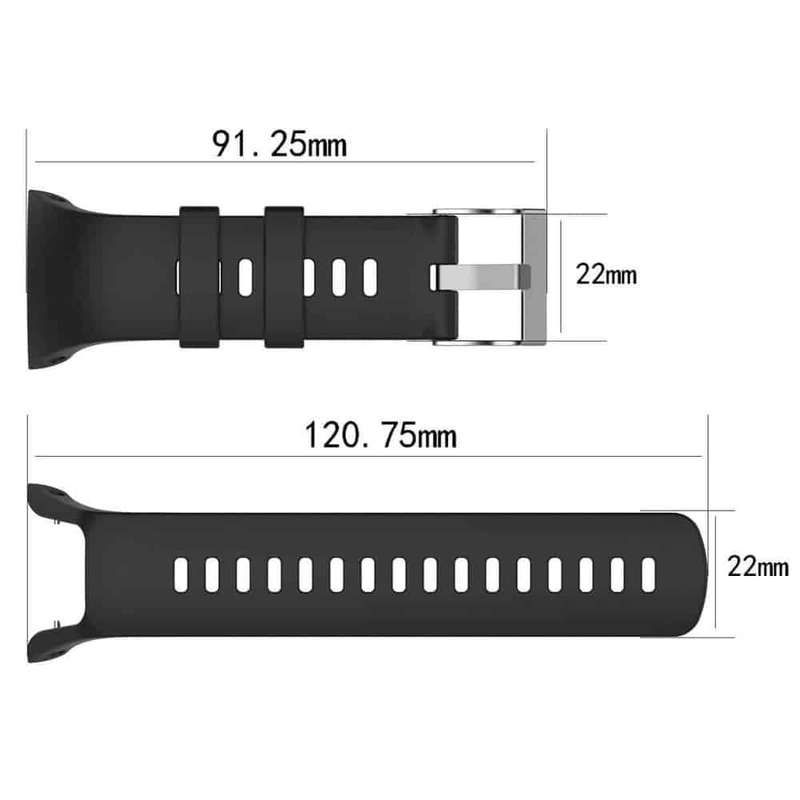 Killer Deals Silicone Strap for Suunto Spartan Trainer-Frost blue