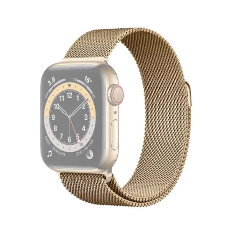 Killer Deals Stainless Steel Milanese Loop Strap for 38/40/41mm Apple Watch(S/M/L) - Black