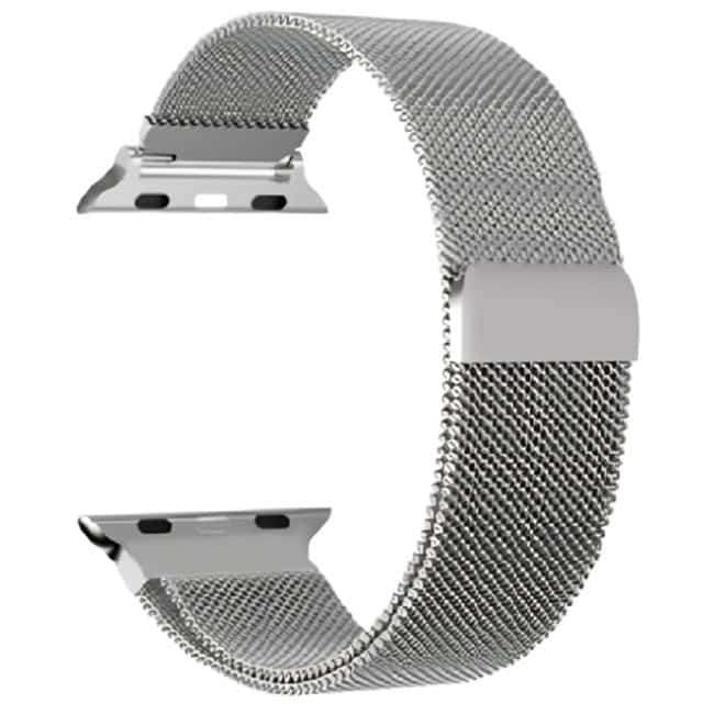 Killer Deals Stainless Steel Milanese Loop Strap for 38/40/41mm Apple Watch(S/M/L) - Black