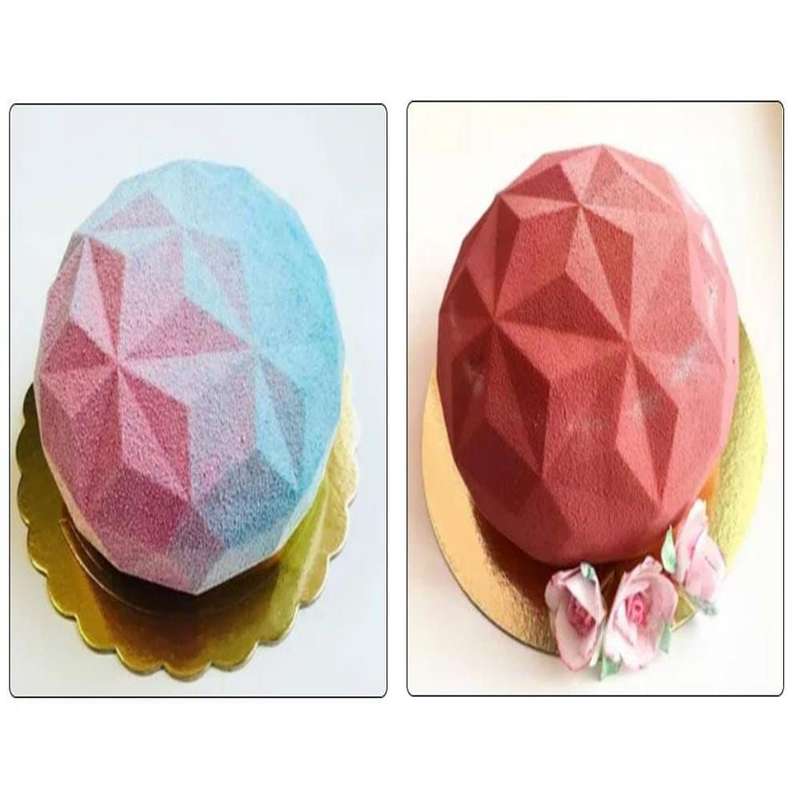 Killer Deals Non-Stick 3D Diamond Cake Dessert Silicone Baking Mould