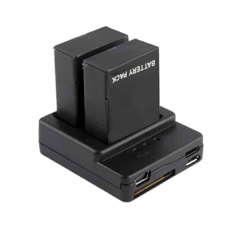 Action Mounts Dual Battery Charger for GoPro Hero 3/ 3+ (AHDBT-301 & 201)