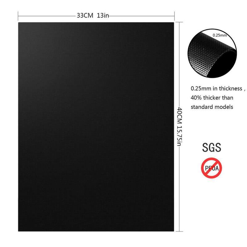 BBQ Braai, Baking, Pizza non stick Mat 1PC