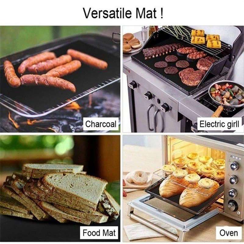 BBQ Braai, Baking, Pizza non stick Mat 1PC