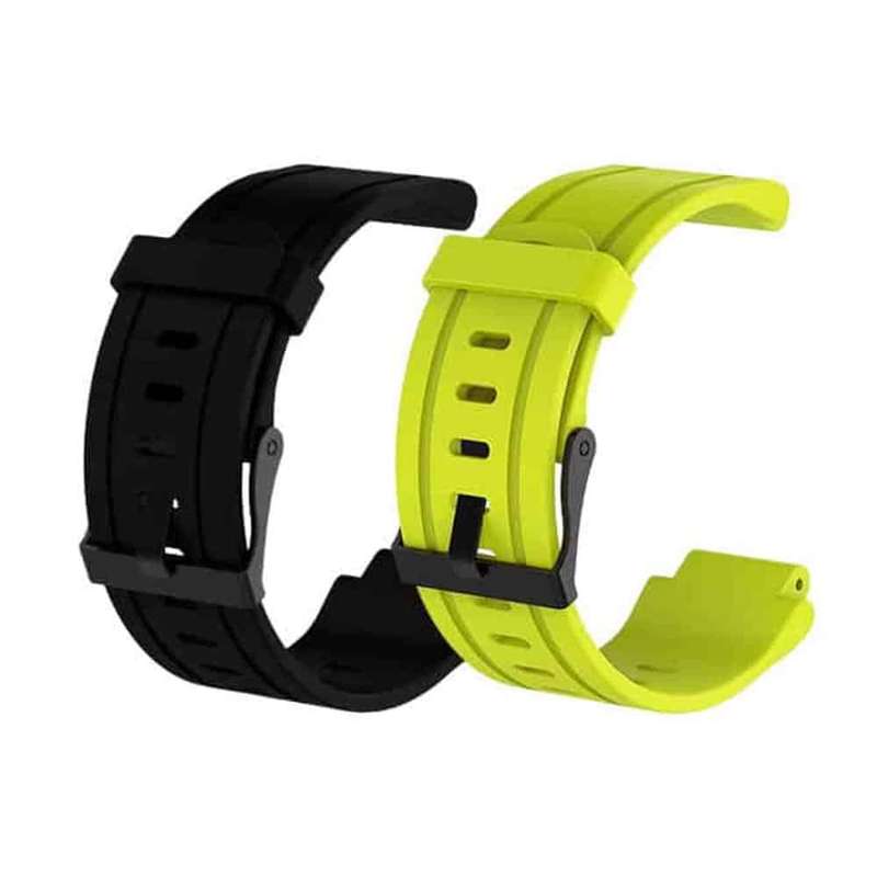 23mm Silicone Strap for garmin forerunner 225 S/M/L - Yellow