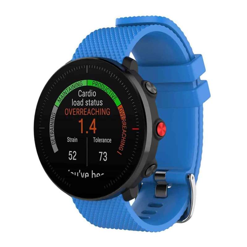 Killer Deals Silicone Strap for POLAR vantage M (M/L) Blue