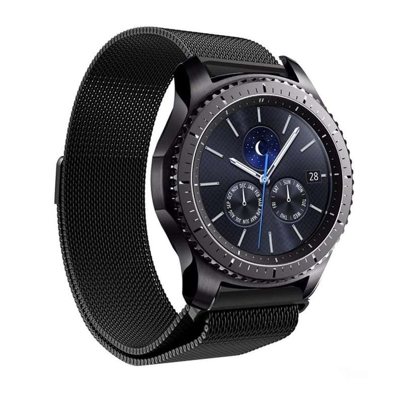 Killer Deals Stainless Steel Milanese Loop Strap Samsung S3 Frontier Classic -Silver S/M/L