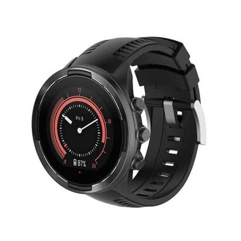 Silicone Strap for Suunto 9 Baro -white