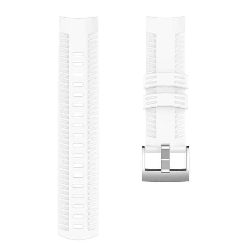 Silicone Strap for Suunto 9 Baro -white