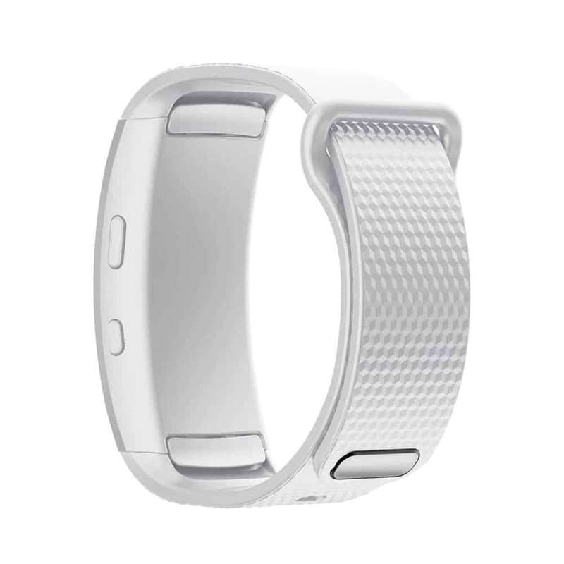 Killer Deals Samsung Gear Fit 2 SM-R360/Pro silicone strap - White (S-M)