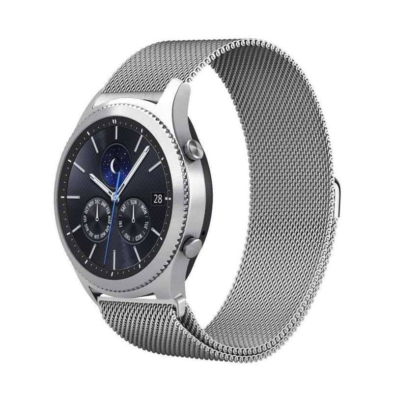 Killer Deals 18mm Universal Milanese Band (M/L) - Silver