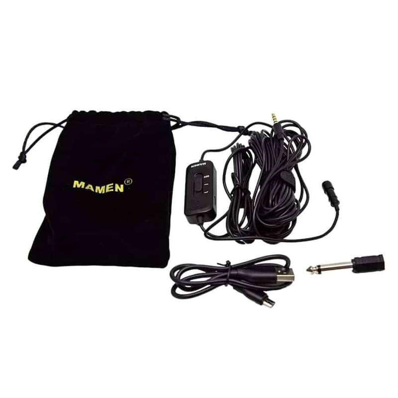 Omnidirectional Noise-Cancelling Wired Smartphone Microphone