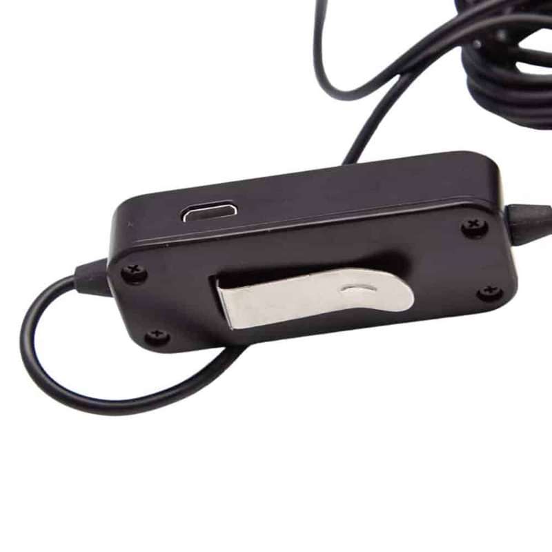 Omnidirectional Noise-Cancelling Wired Smartphone Microphone