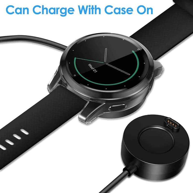 Killer Deals Protective TPU Case for Garmin Vivoactive 4 - Black
