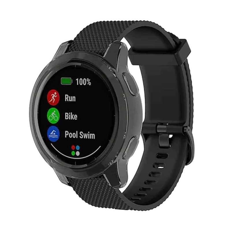 Killer Deals Protective TPU Case for Garmin Vivoactive 4 - Black