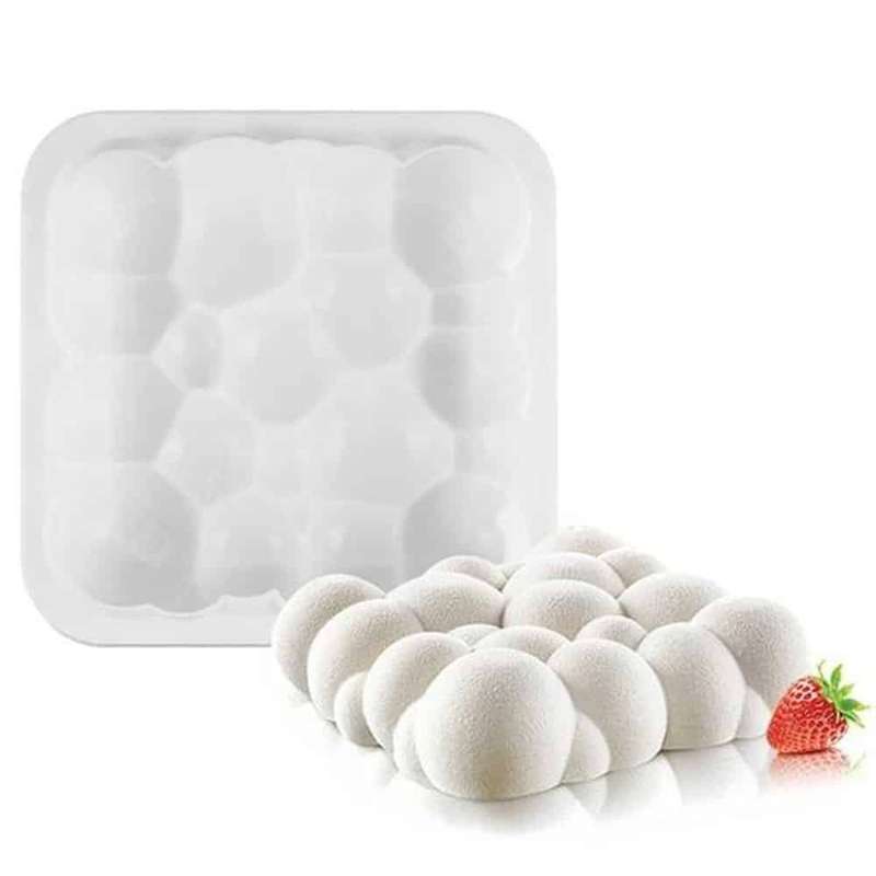 Non-Stick 3D Cloud Bubble Cake Silicone Dessert Baking Mould