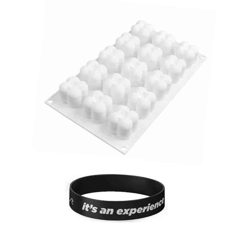 3D Stacking Ball Cake Dessert Chocolate Silicone Baking Mould