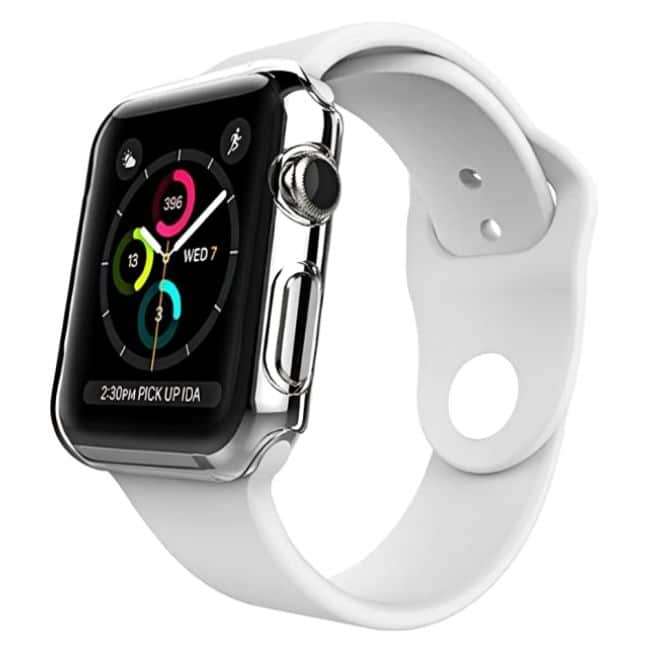 Killer Deals TPU Protective Screen Case for 38mm Apple Watch - Clear