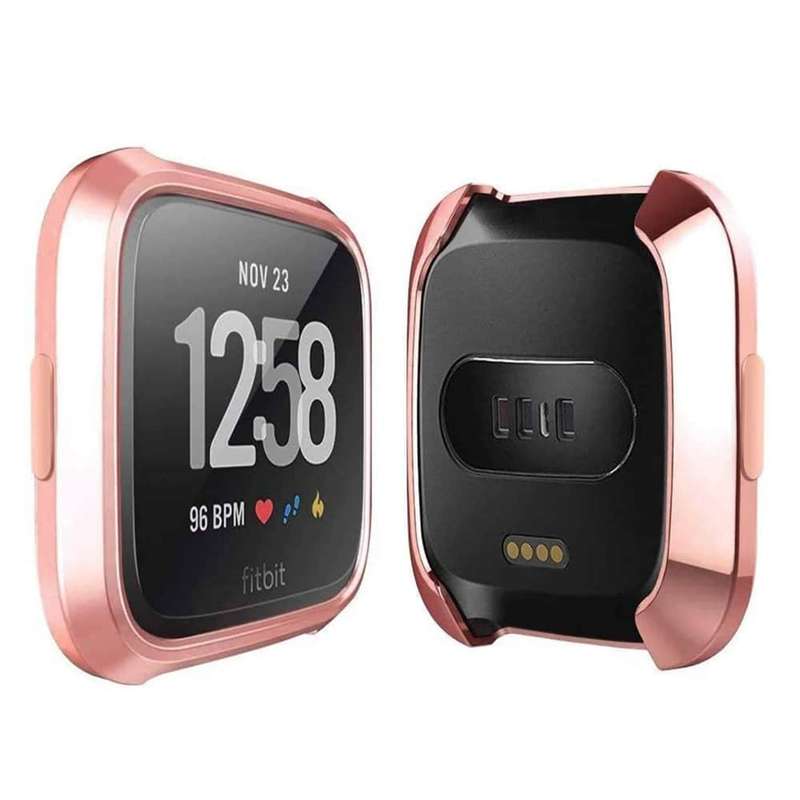Fitbit Versa Lite TPU silicone protective case - Clear