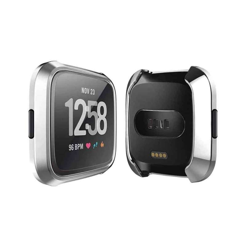 Fitbit Versa Lite TPU silicone protective case - Clear