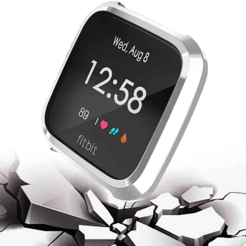 Fitbit Versa Lite TPU silicone protective case - Clear