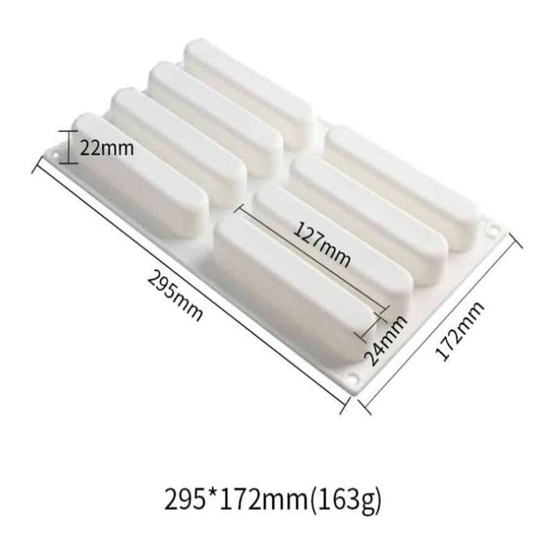 Killer Deals Non-Stick Dishwasher Safe Snack Bar Silicone Baking Mould