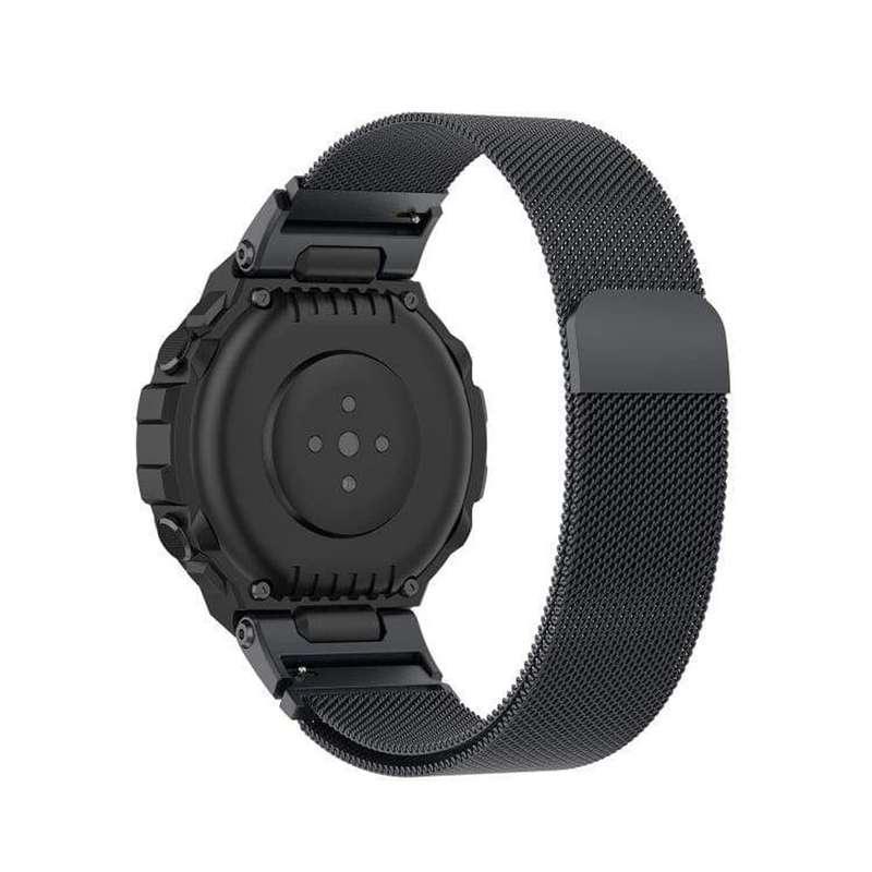 Killer Deals Amazfit T-Rex replacement Milanese strap - Silver