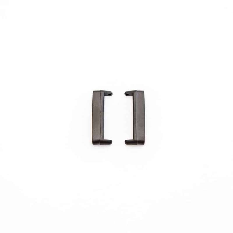 Killer Deals Stainless Steel Adapter Connectors for Fitbit Versa 3- Silver