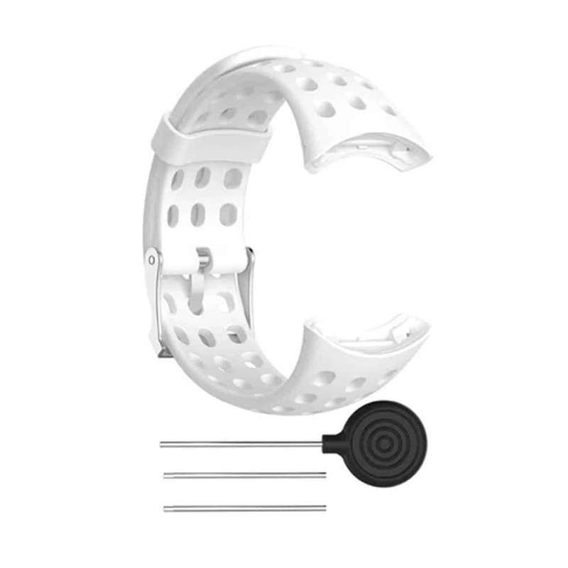 Killer Deals Suunto M1/M2/M4/M5 replacement silicone strap - White