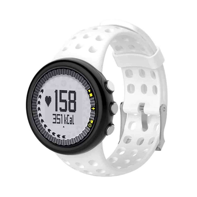 Killer Deals Suunto M1/M2/M4/M5 replacement silicone strap - White