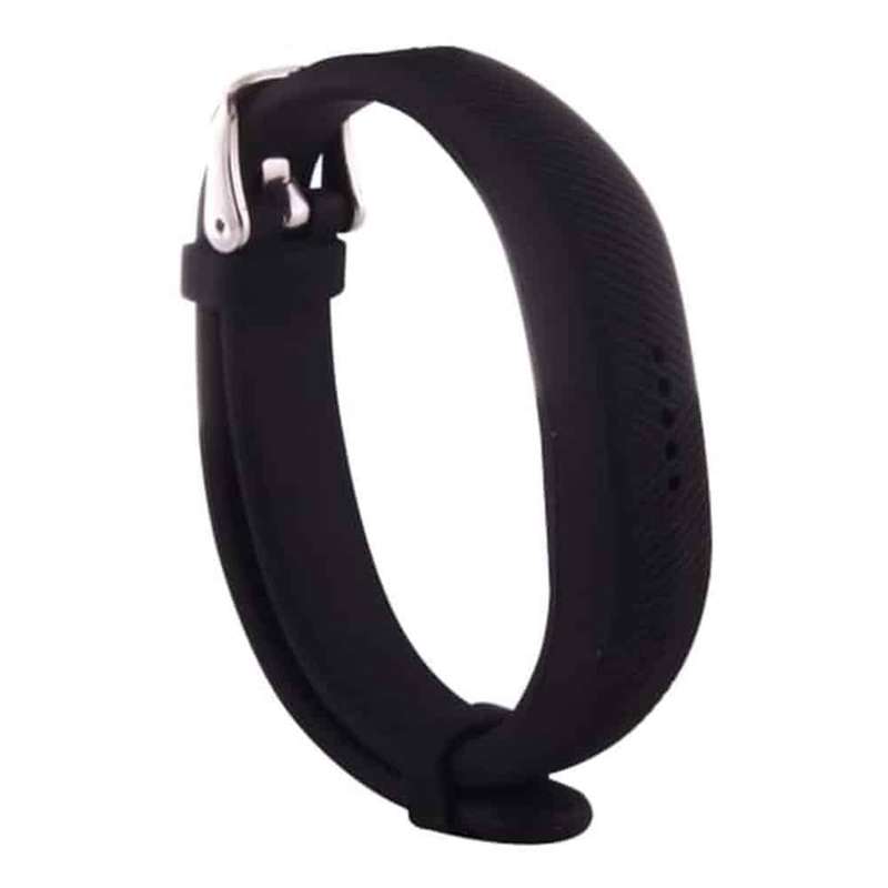 Killer Deals Sporty Silicone Strap for Fitbit Flex 2 Fitness Tracker- Black