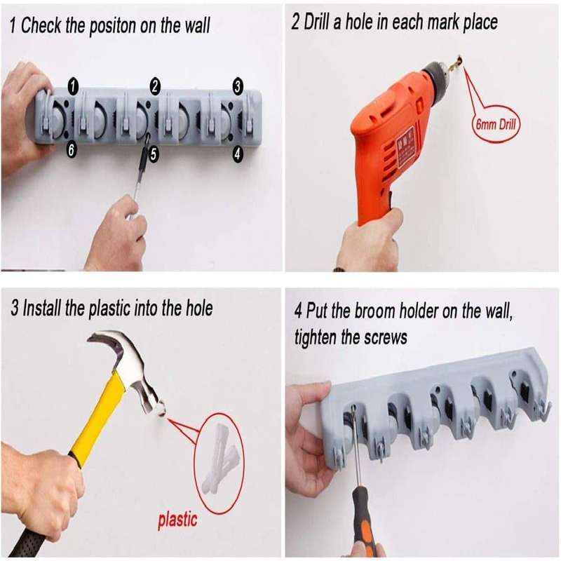 Killer Deals Home Garden Garage Closet Shed Garage Wall Mounted Organizer