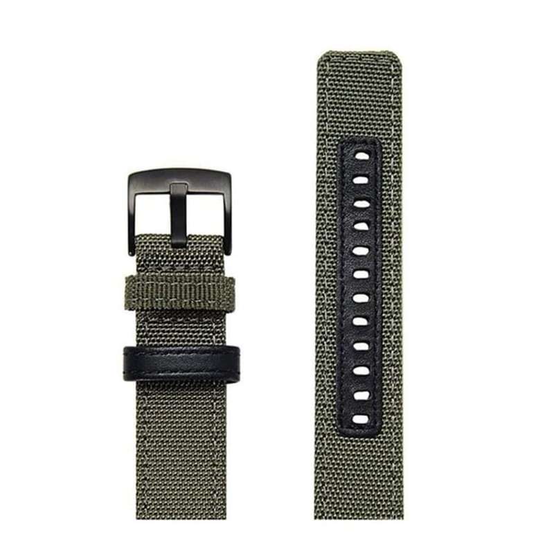 22mm Nylon Strap for Garmin Vivoactive 4/ Garmin Venu 2- Green