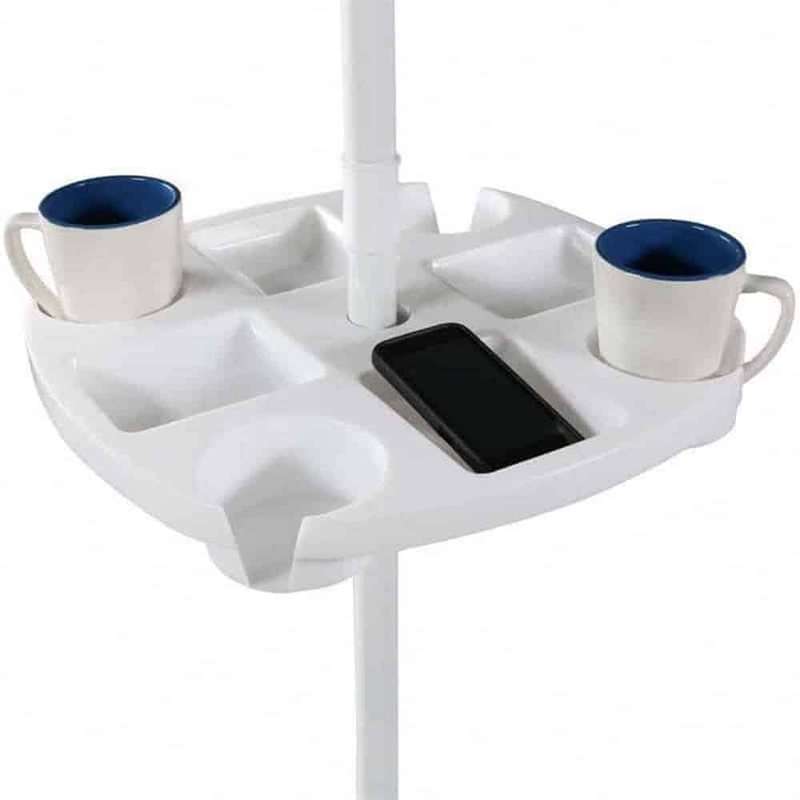 Killer Deals Beach Pool Patio Garden Umbrella Table Snack Cup Holder Tray