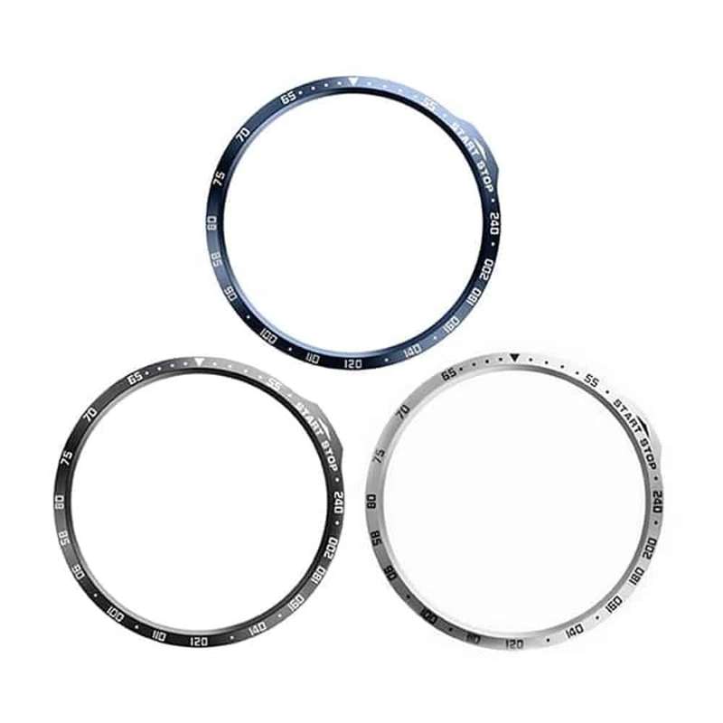 Killer Deals Garmin Fenix 6S stainless-steel ring watch bezel - Blue