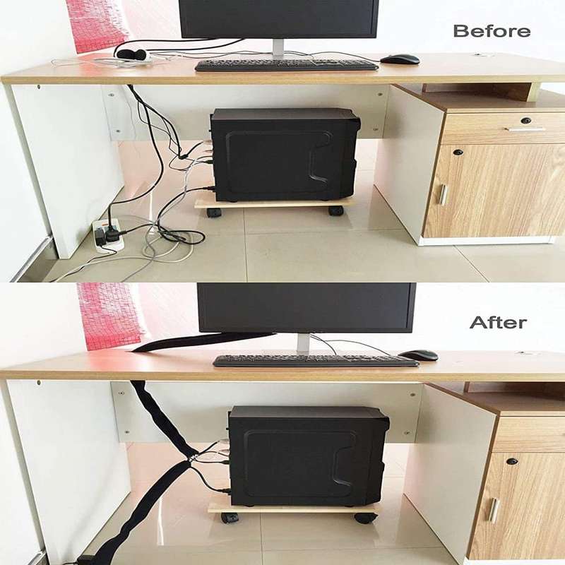 Killer Deals Home Office Electronic Cable Management Sleeve Organiser 4 Set