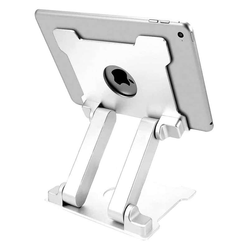 Adjustable Eye-level Aluminium Tablet Holder Stand - up to 15"