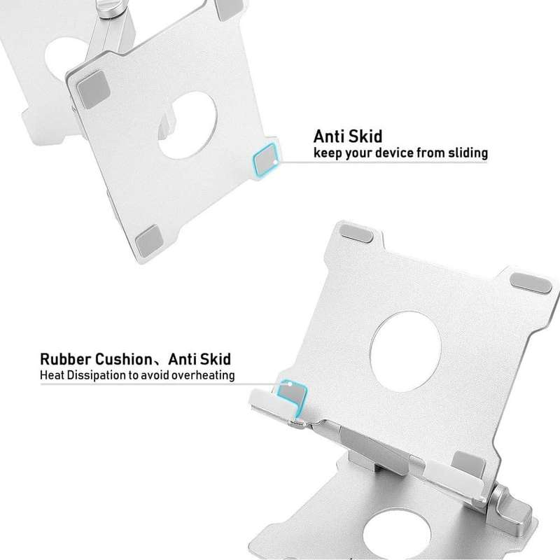 Adjustable Eye-level Aluminium Tablet Holder Stand - up to 15"