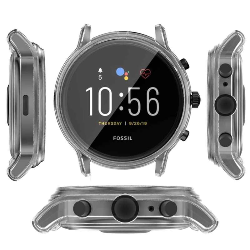 Killer Deals Fossil The Carlyle HR Gen5 TPU protective case - Clear
