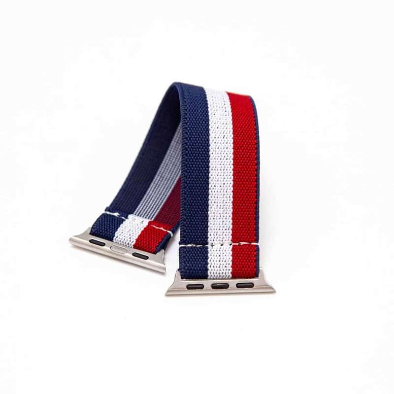 Killer Deals 3 Stripes Nylon Strap for 42/44/45/49mm Apple Watch- M/L