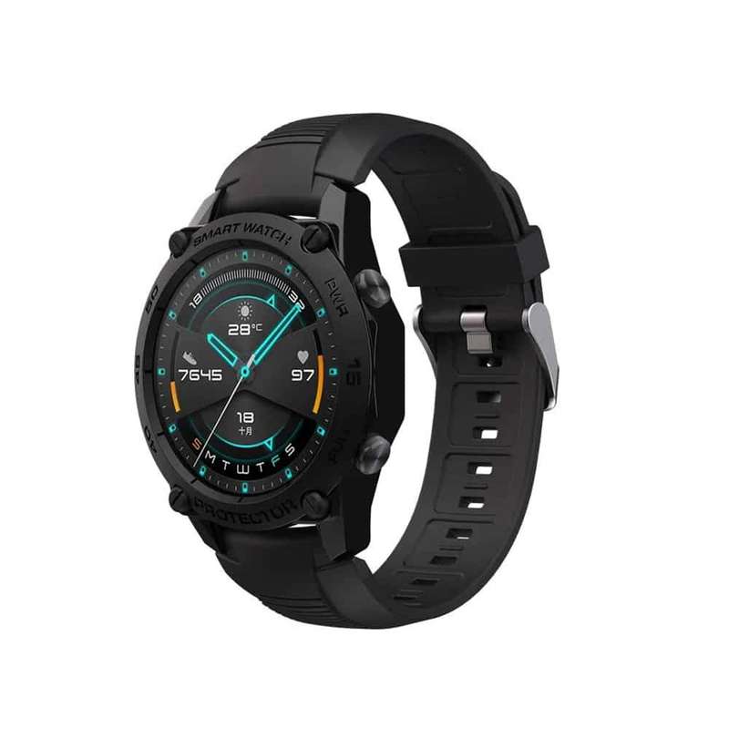 Killer Deals 46mm Huawei Watch GT2 TPU Silicone Protective Case Bumper Cover - Black