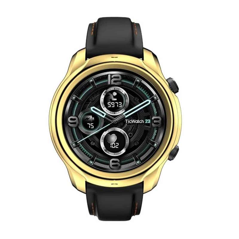 TPU Protective Case for Tic Watch Pro 3 - Gold