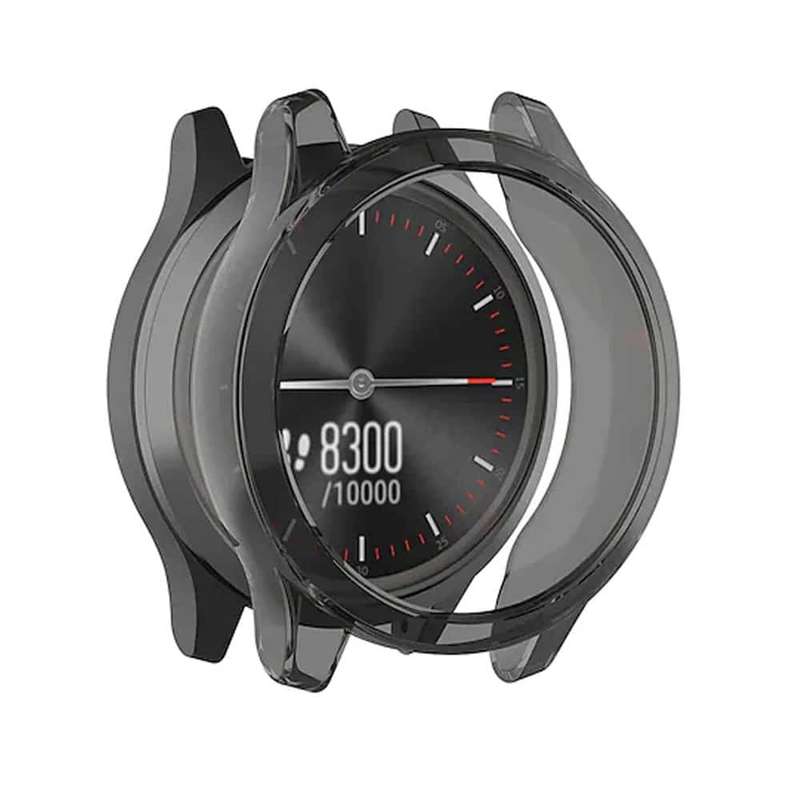 Killer Deals TPU case for Garmin Vivomove 3S-Black+ Clear - Combo