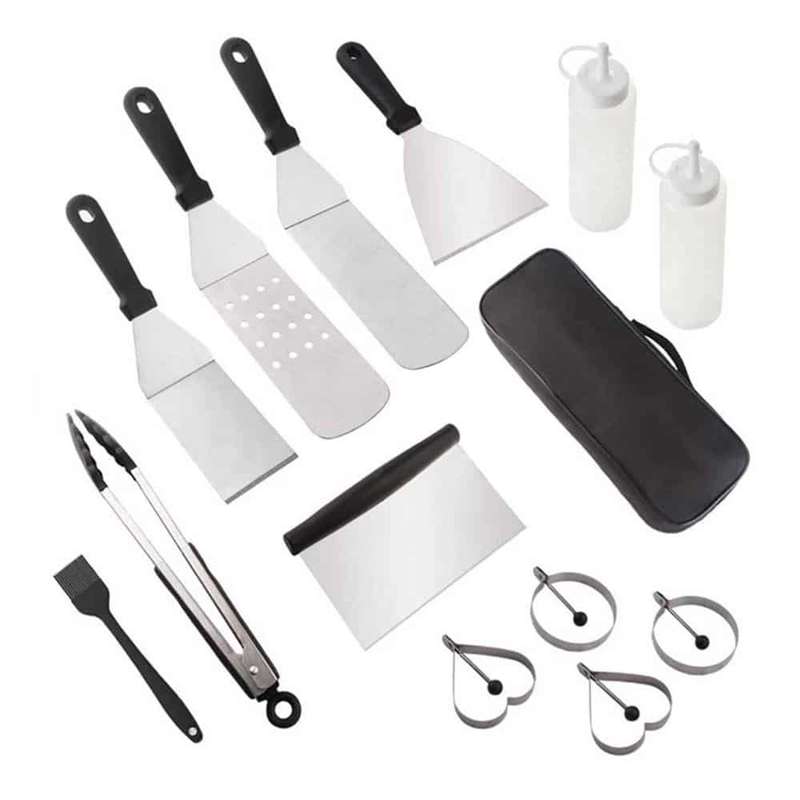 Killer Deals BEICHEN 14 Set Braai/ Camping Flat Grill Tool Accessories Set