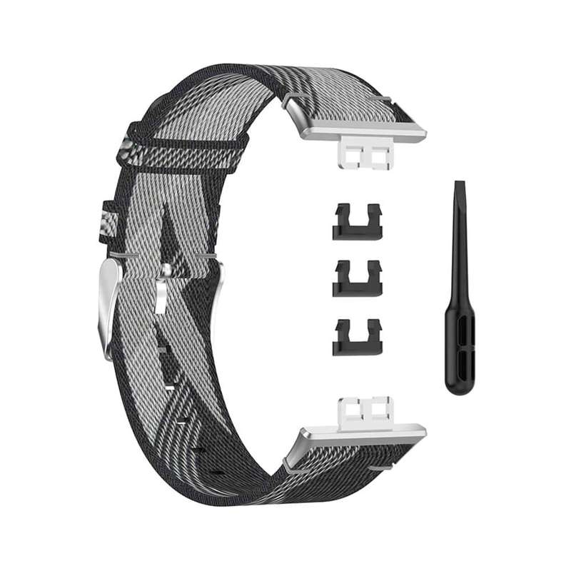 Killer Deals Sporty Woven Nylon Band for Huawei Watch Fit - Red