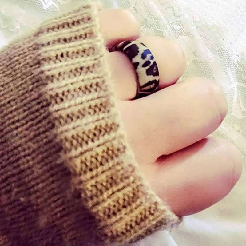 Leopard Silicone Ring