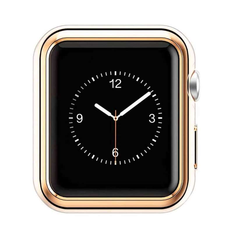 Killer Deals Protective frame case for Apple iWatch 7 (41mm) - Silver