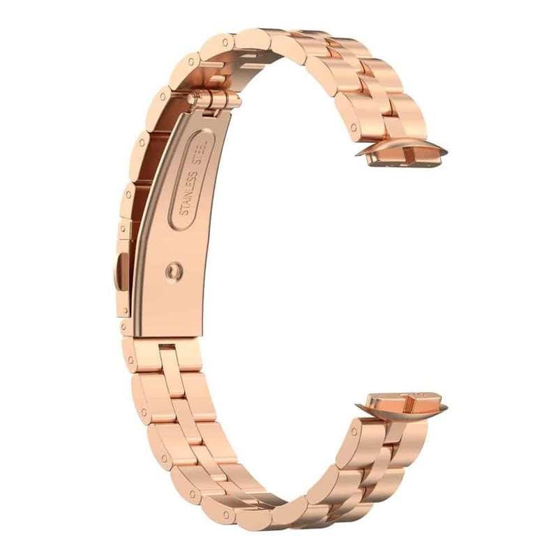 Killer Deals 3 links stainless steel band for Fitbit Luxe - Black