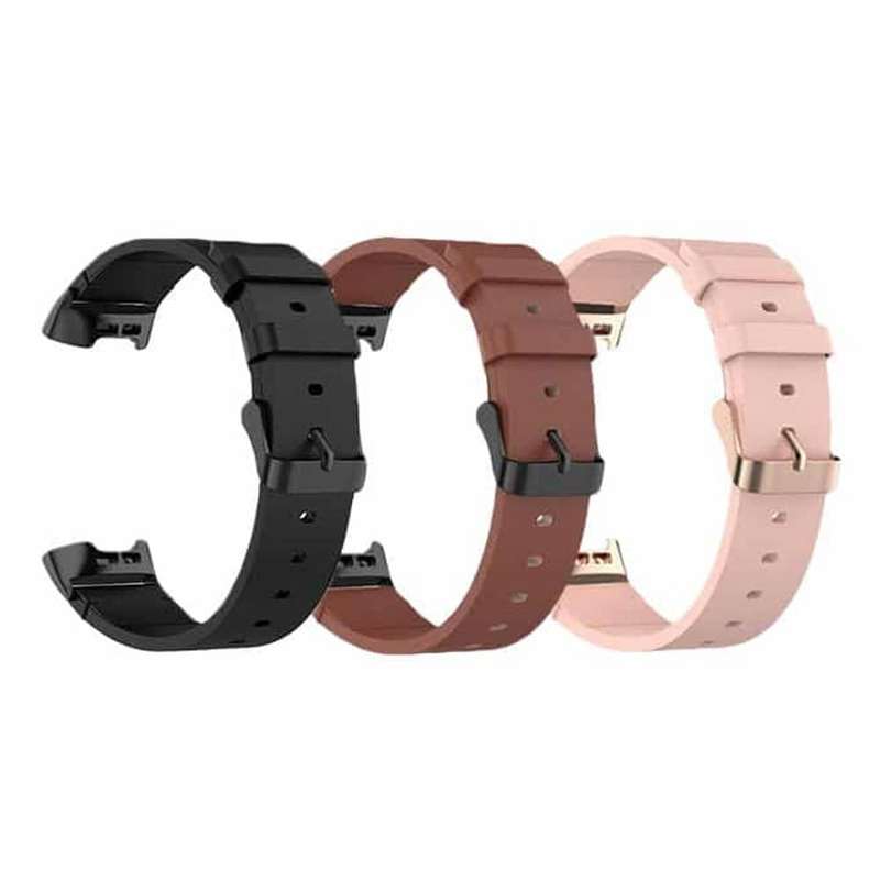 Killer Deals Leather Band for Fitbit Charge 3/SE/4 - Brown